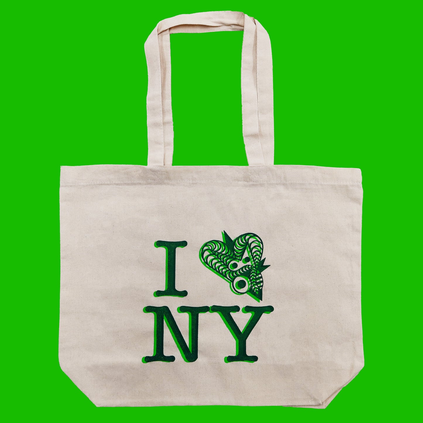 Green Eyed Monster NYC Tote